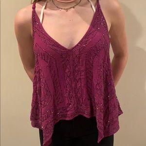 Shirt with reallly pretty beads